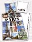 Mobile Preview: Bettwäsche Paris Carte Postale - Eiffelturm - 155 x 220cm - Baumwolle - Übergröße
